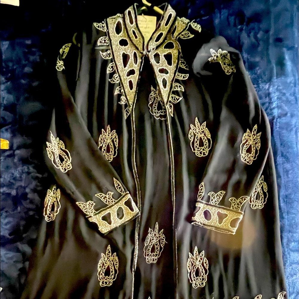 Long sleeve sheer shirt